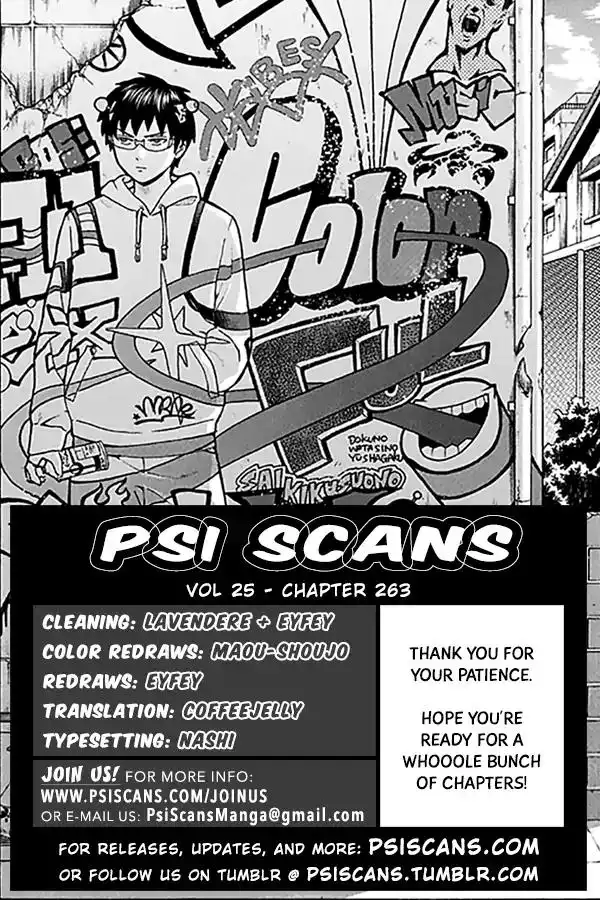 Saiki Kusuo no Psi Nan Chapter 263 3